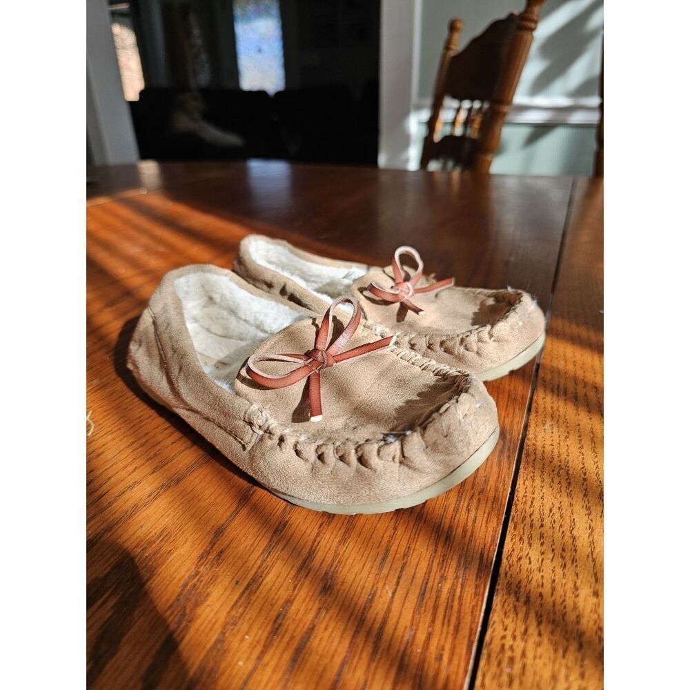 Old Navy Unisex Moccasins Slippers Toddler‎ Kids Medium 9/10